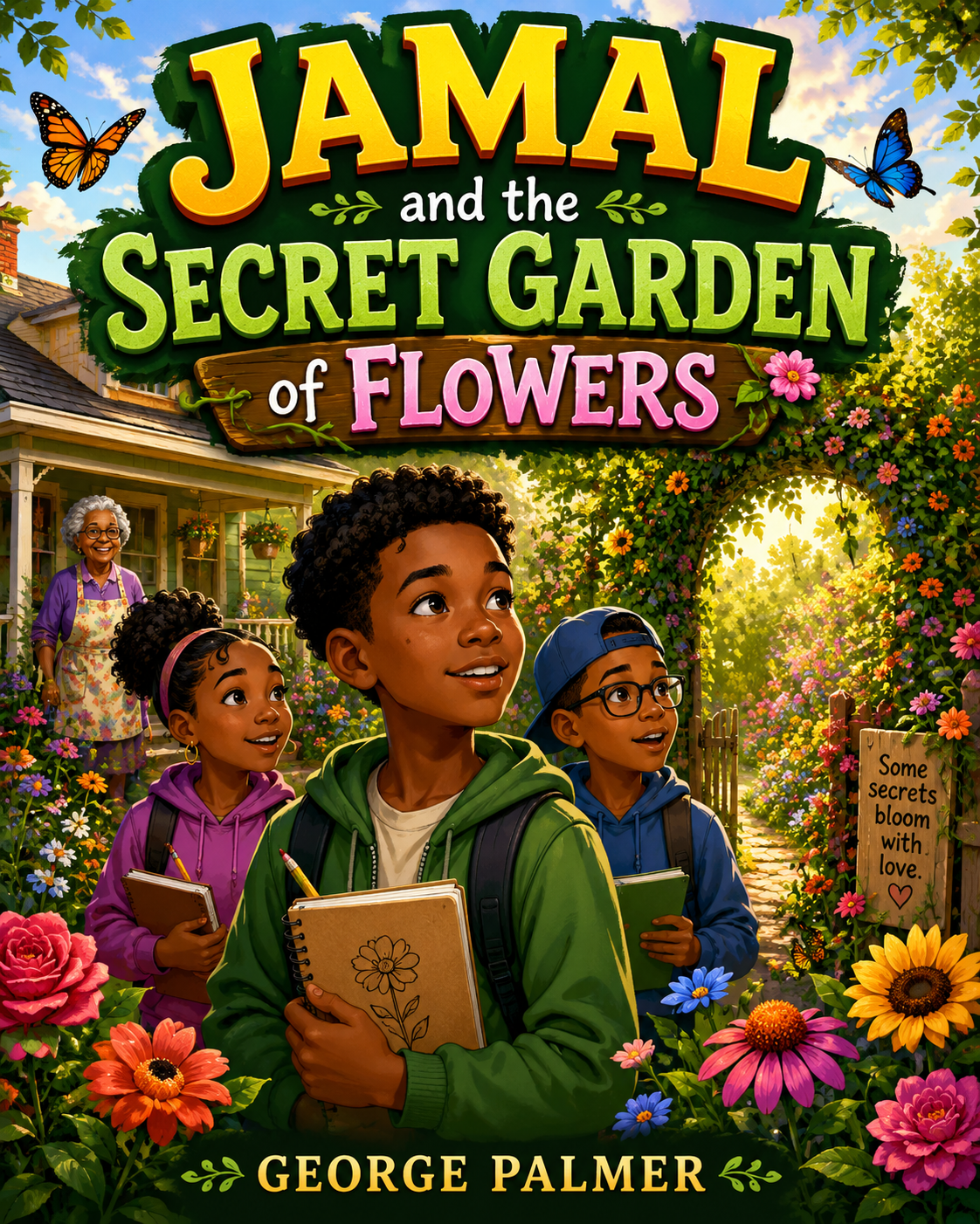 Jamal and the Secret Garden of Flowers book cover