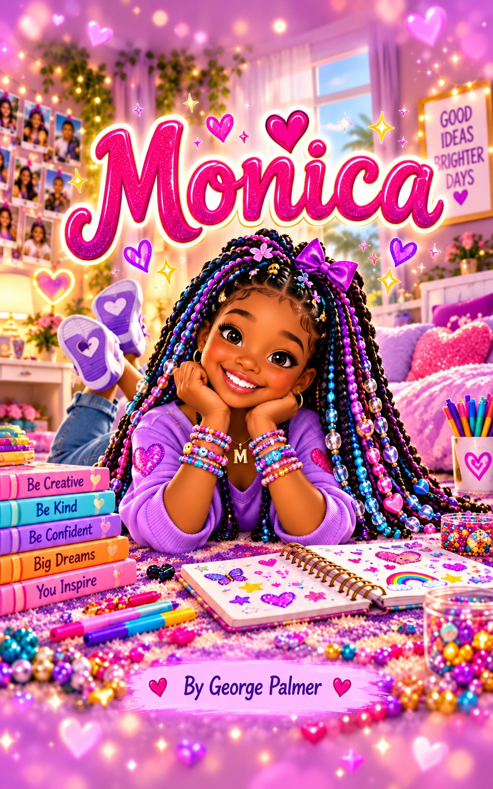 Monica book cover by George Palmer