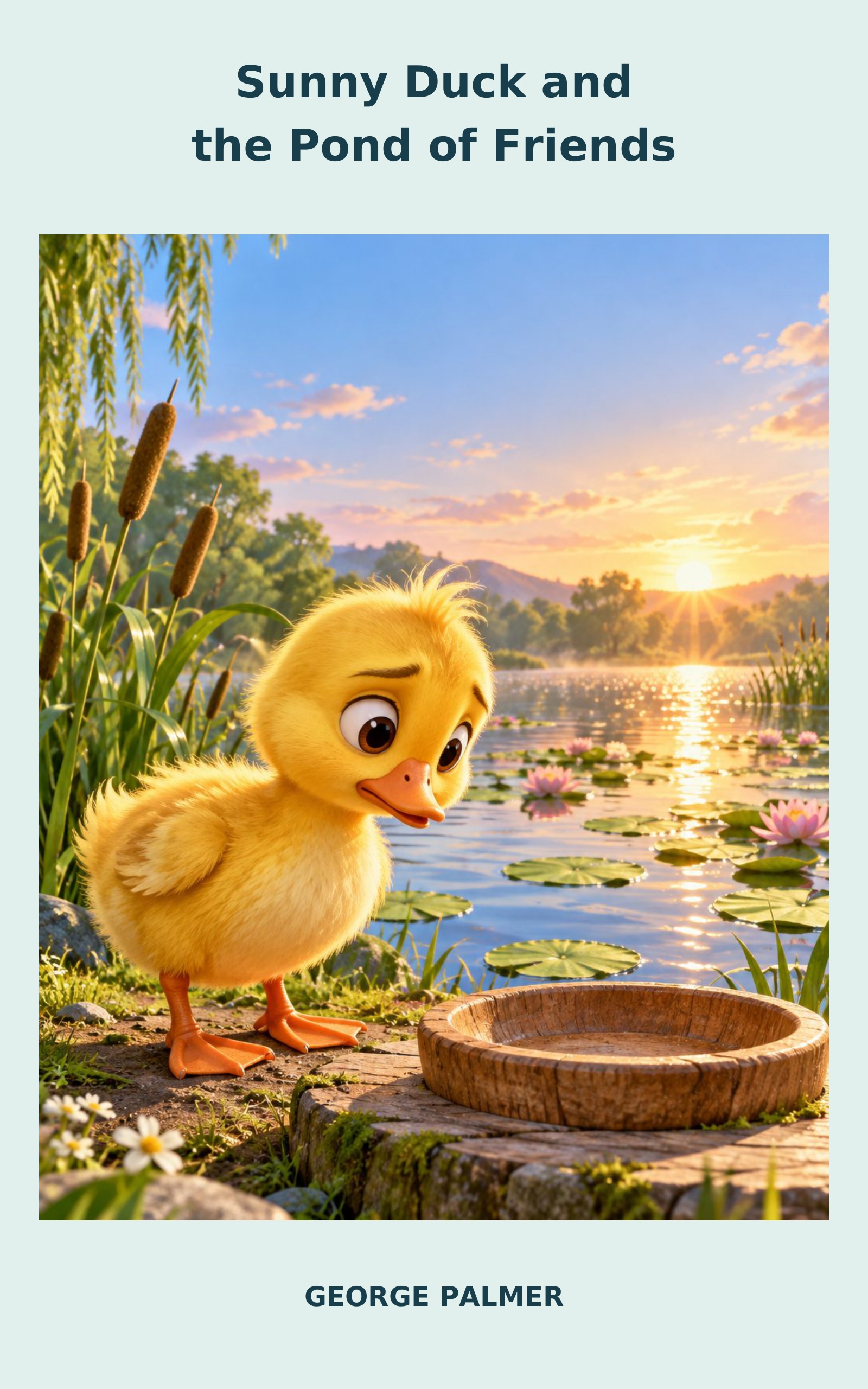 Sunny Duck and the Pond of Friends original book cover